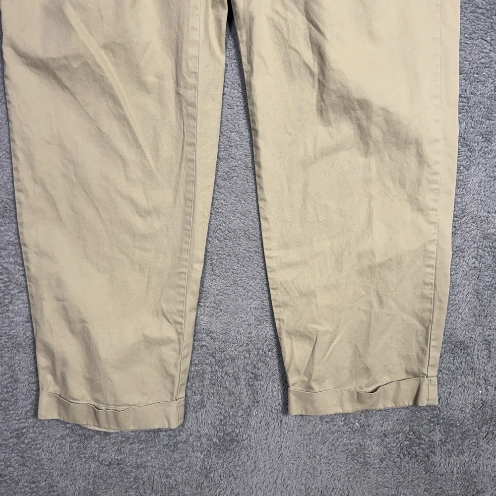 Vintage Polo Ralph Lauren Hammond Pant Mens 34x29 Trouser Pleated Cuffed Chino